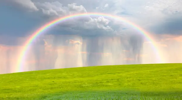 volledige regenboog